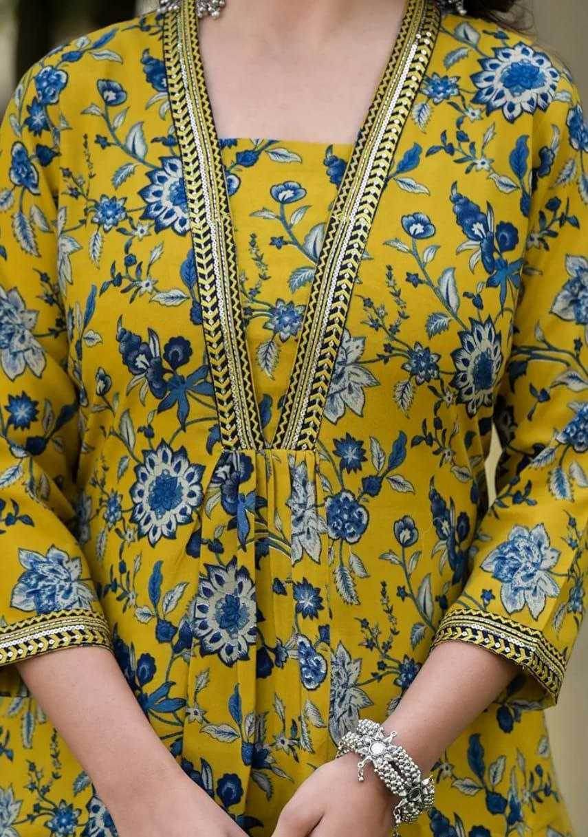 Cotton Casual Workwear Kurti - MYLUXURY LANE ENTERPRISE